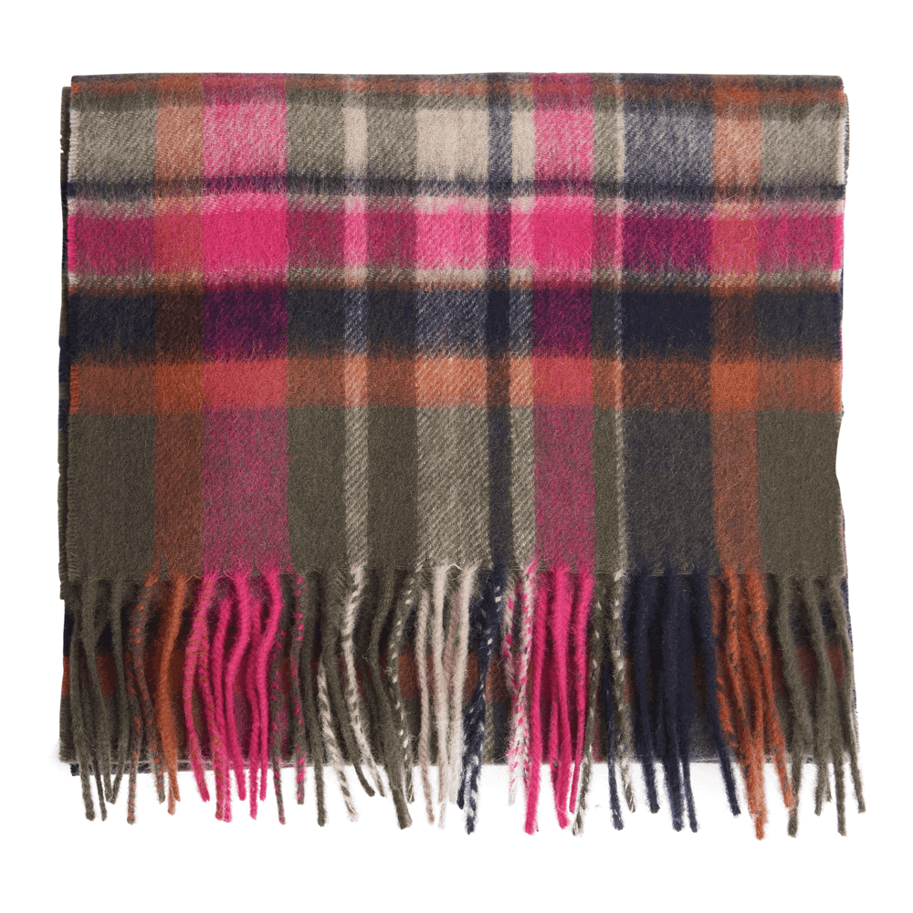 Barbour Vintage Winter Plaid Scarf